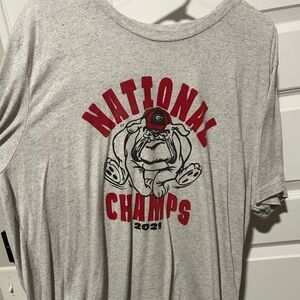 Georgia Bulldogs 2021 National Champs Graphic T-Shirt